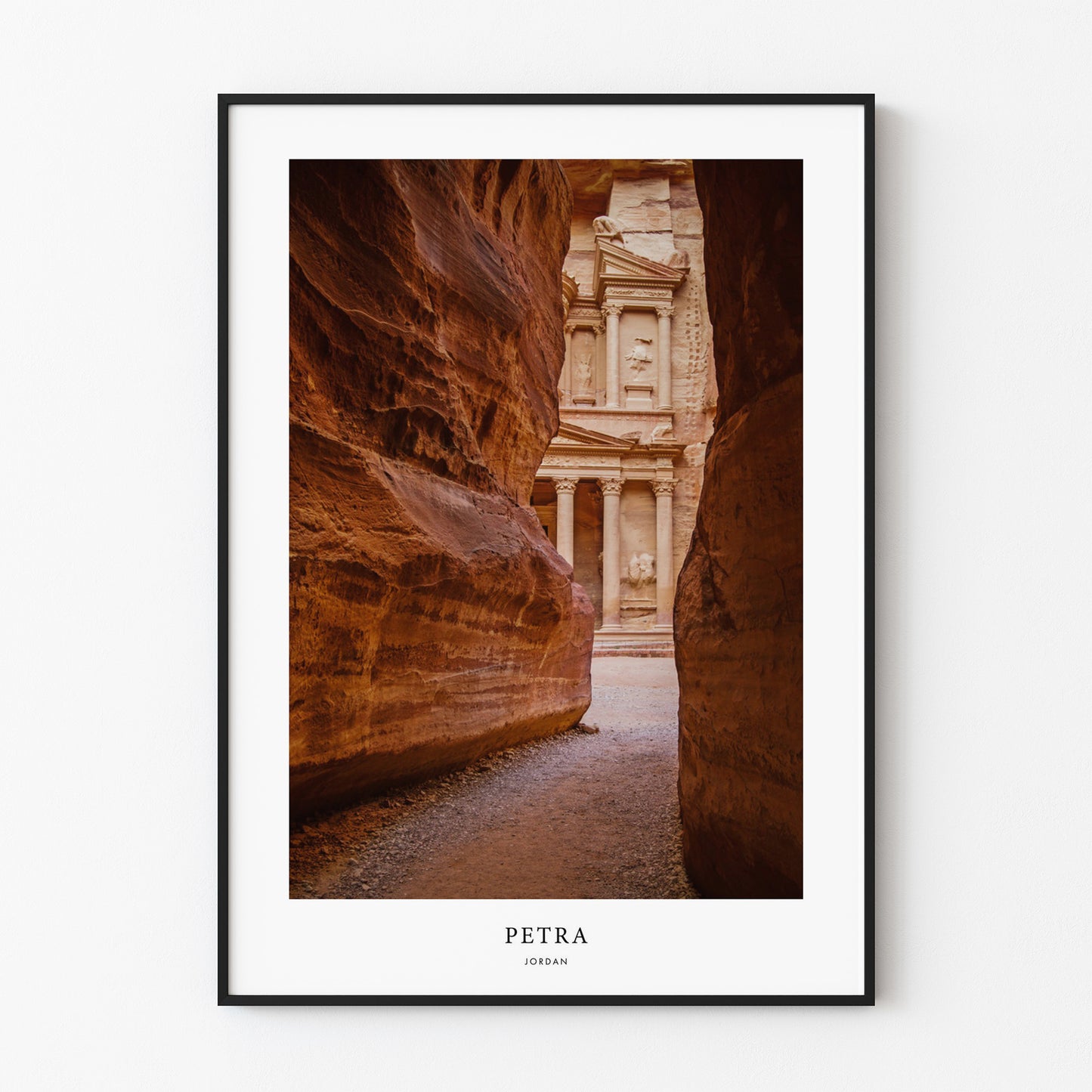 Petra Travel Poster