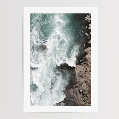 Ocean Waves Poster