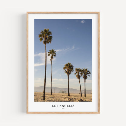 Los Angeles Travel Poster