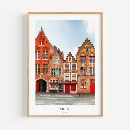 Bruges Travel Poster