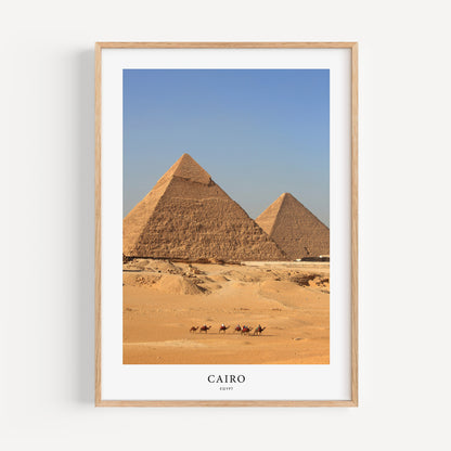 Cairo Travel Poster