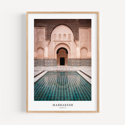 Marrakesh Travel Poster