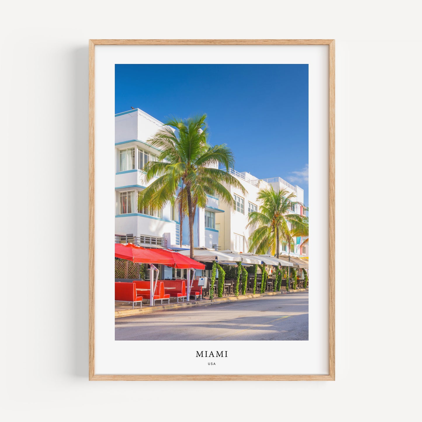 Miami Travel Poster