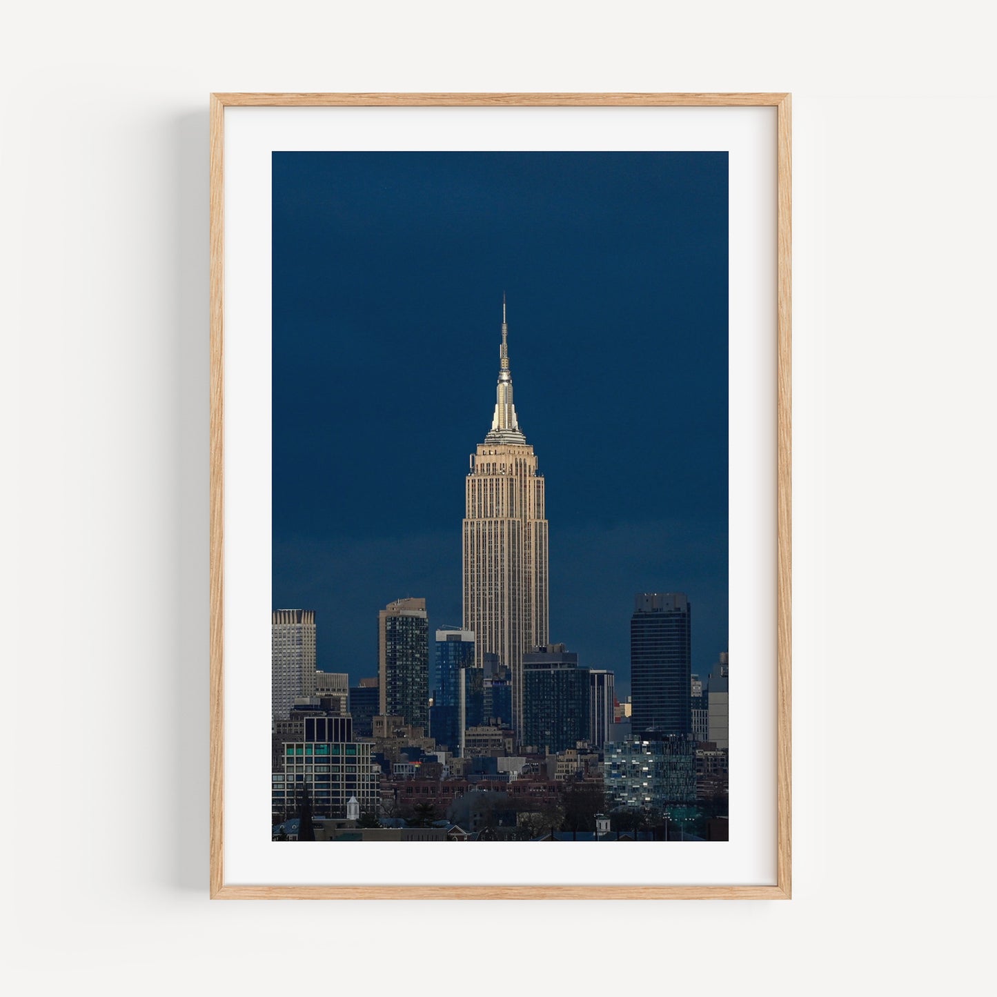 New York City skyline poster