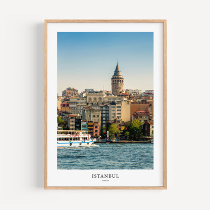 Istanbul Travel Poster