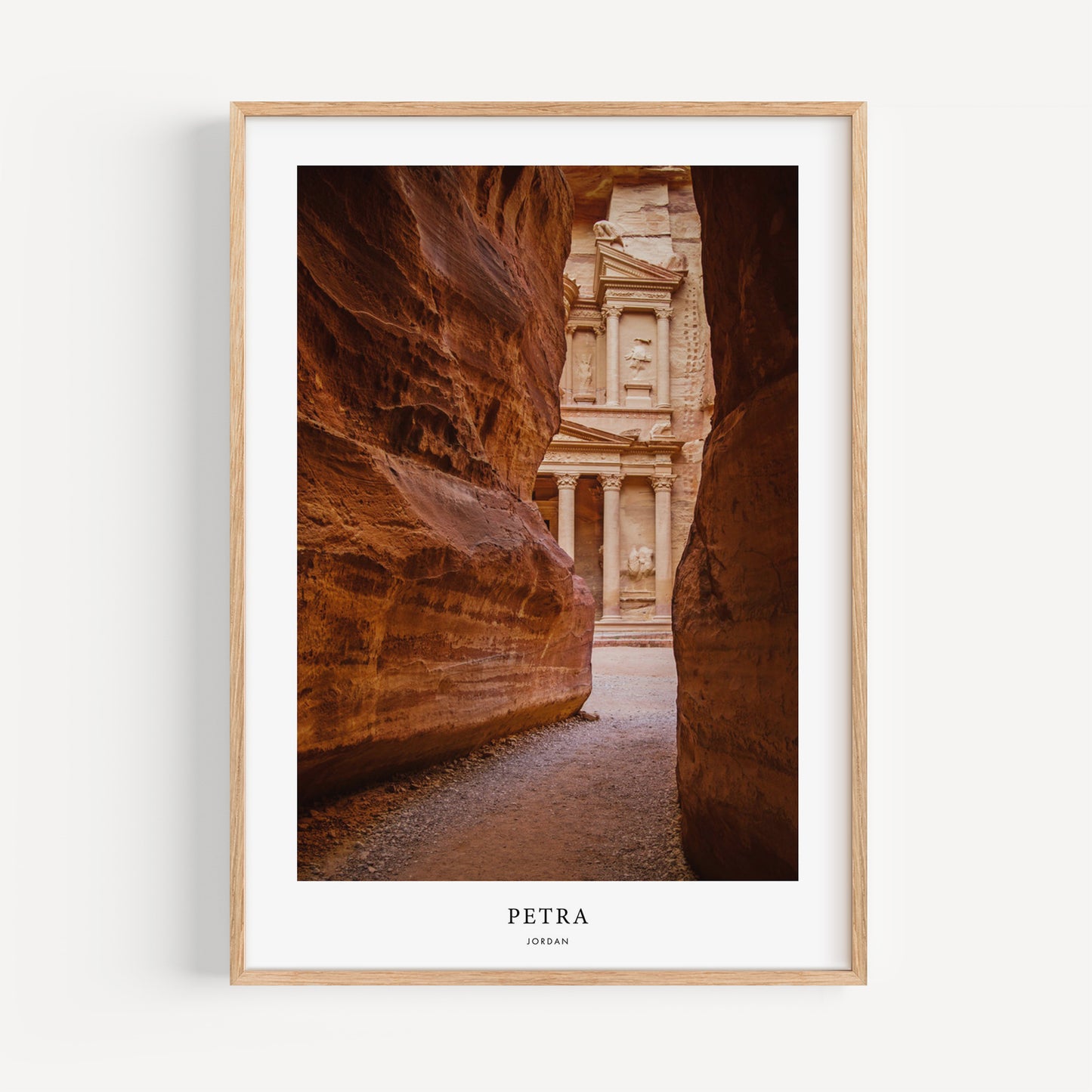 Petra Travel Poster