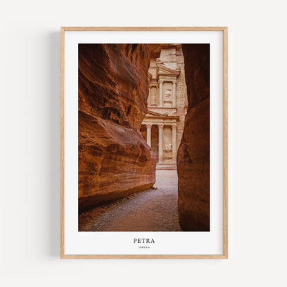 Petra Travel Poster