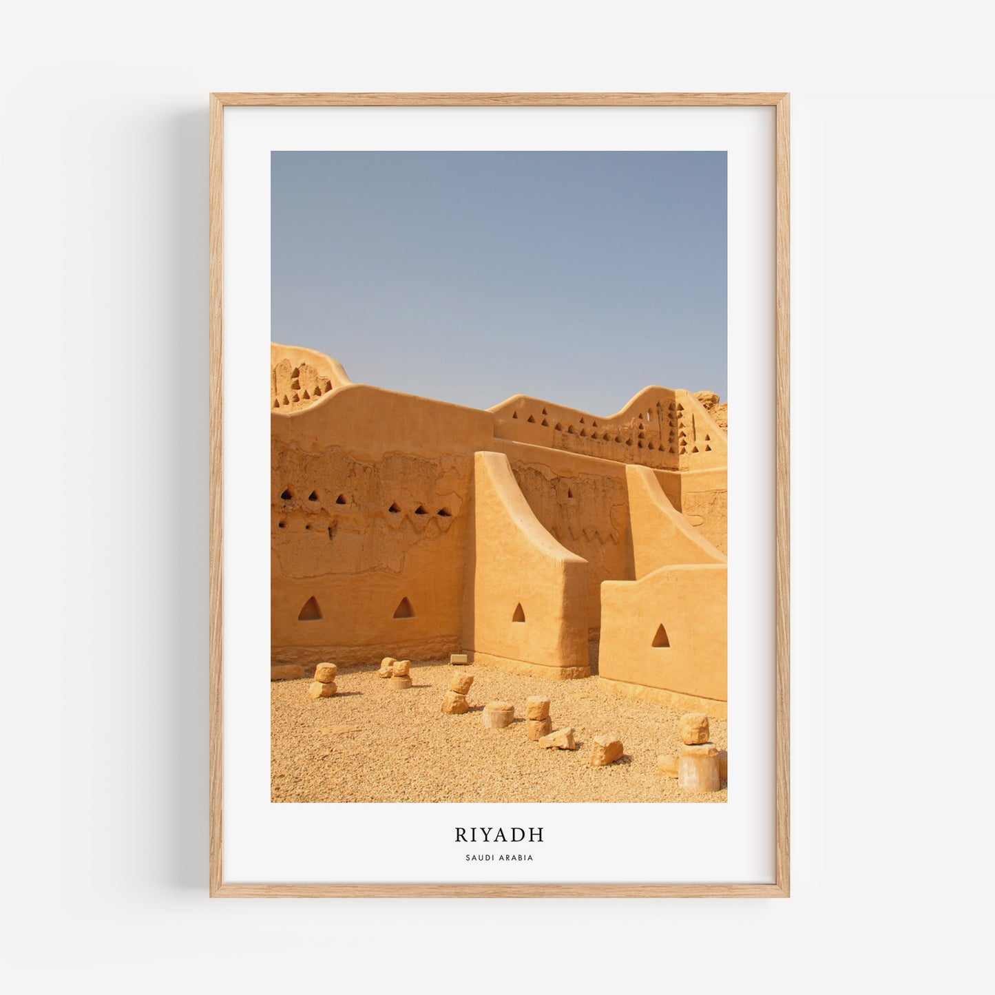 Riyadh Travel Poster