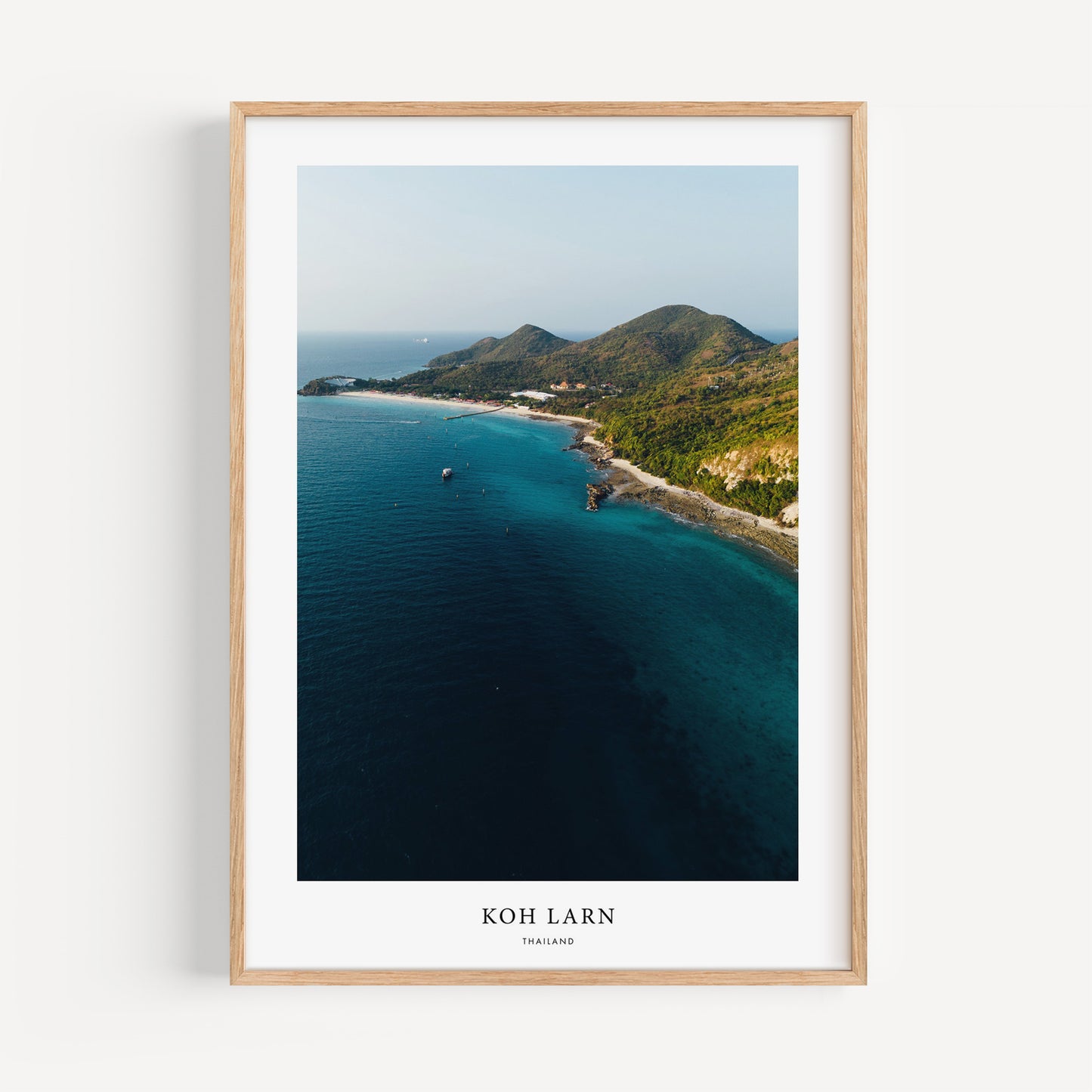 Koh Larn Travel Poster