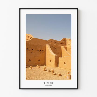 Riyadh Travel Poster