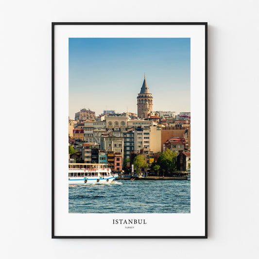 Istanbul Travel Poster