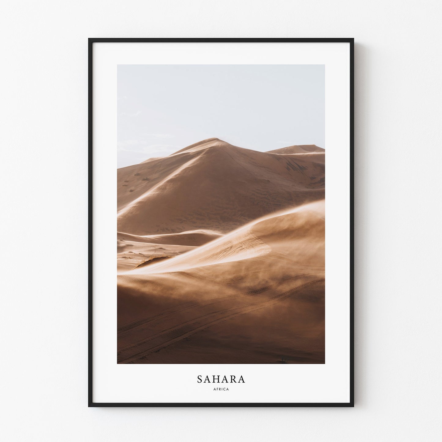 Sahara Desert Travel Poster