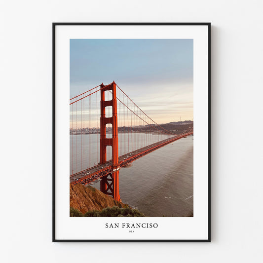 San Francisco Travel Poster