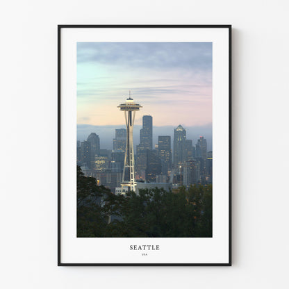 Seattle Travel Poster