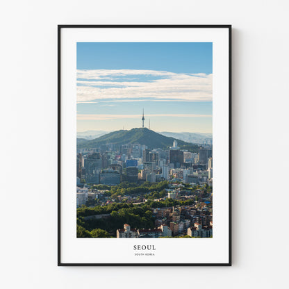 Seoul Travel Poster