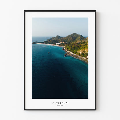 Koh Larn Travel Poster