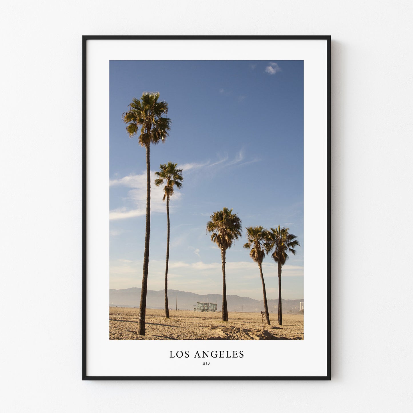 Los Angeles Travel Poster