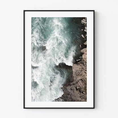 Ocean Waves Poster