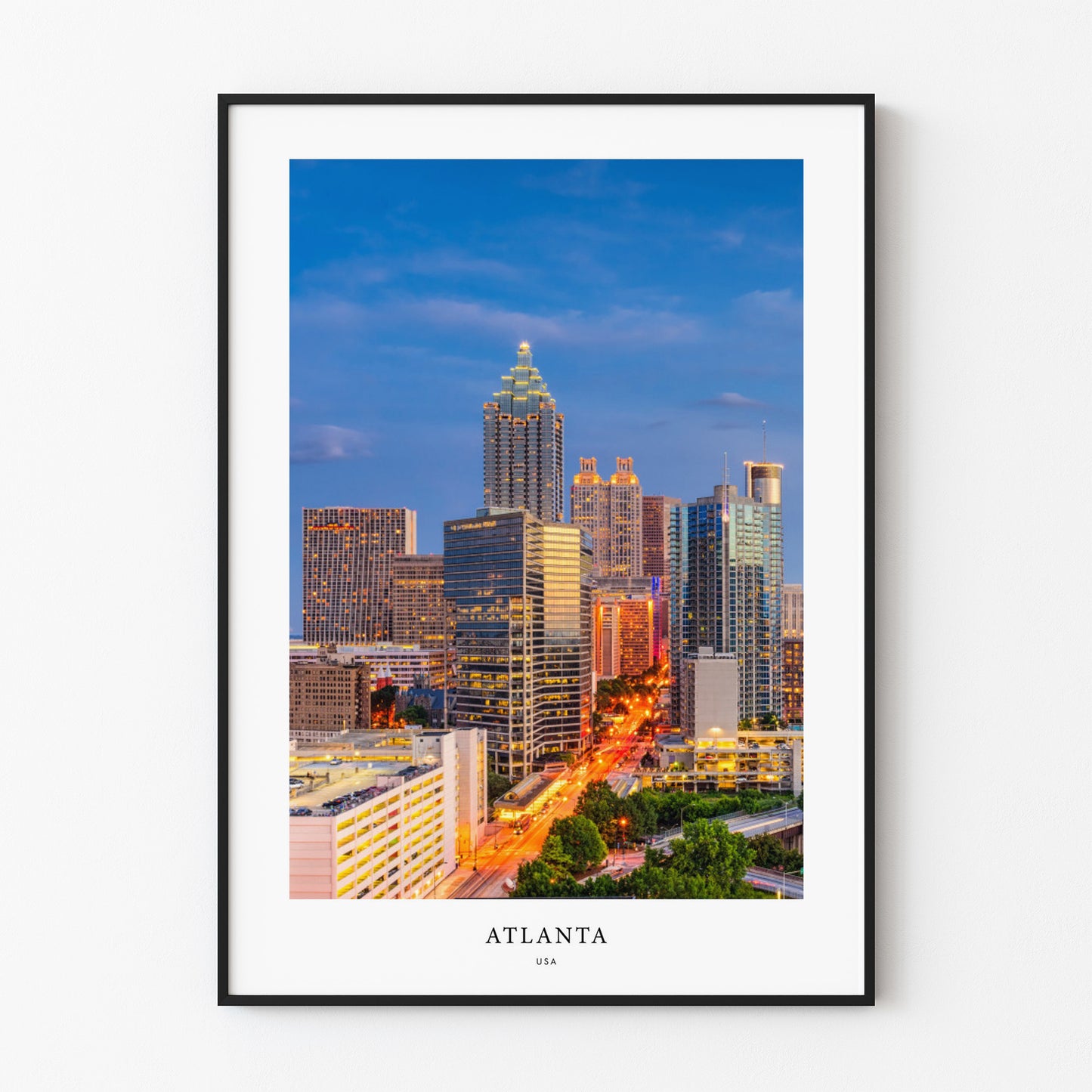 Atlanta Travel Poster