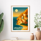 Amalfi Coast graphic print