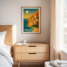 Amalfi Coast graphic print