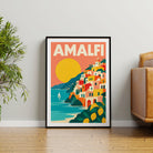 Amalfi graphic print