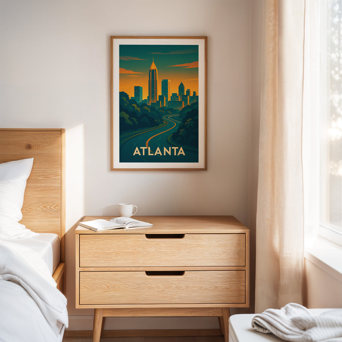 Atlanta graphic print