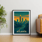 Atlanta graphic print