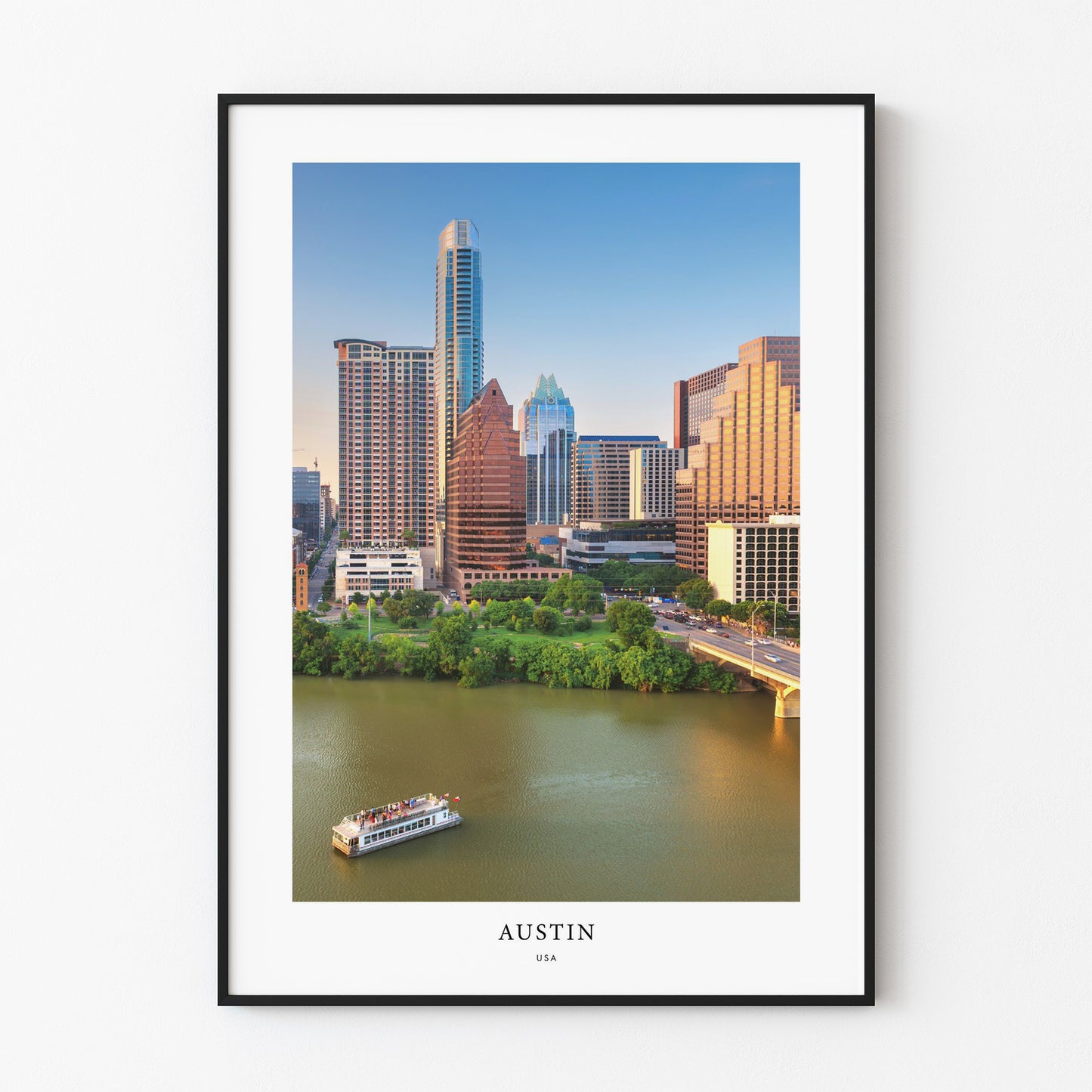 Austin Travel Poster