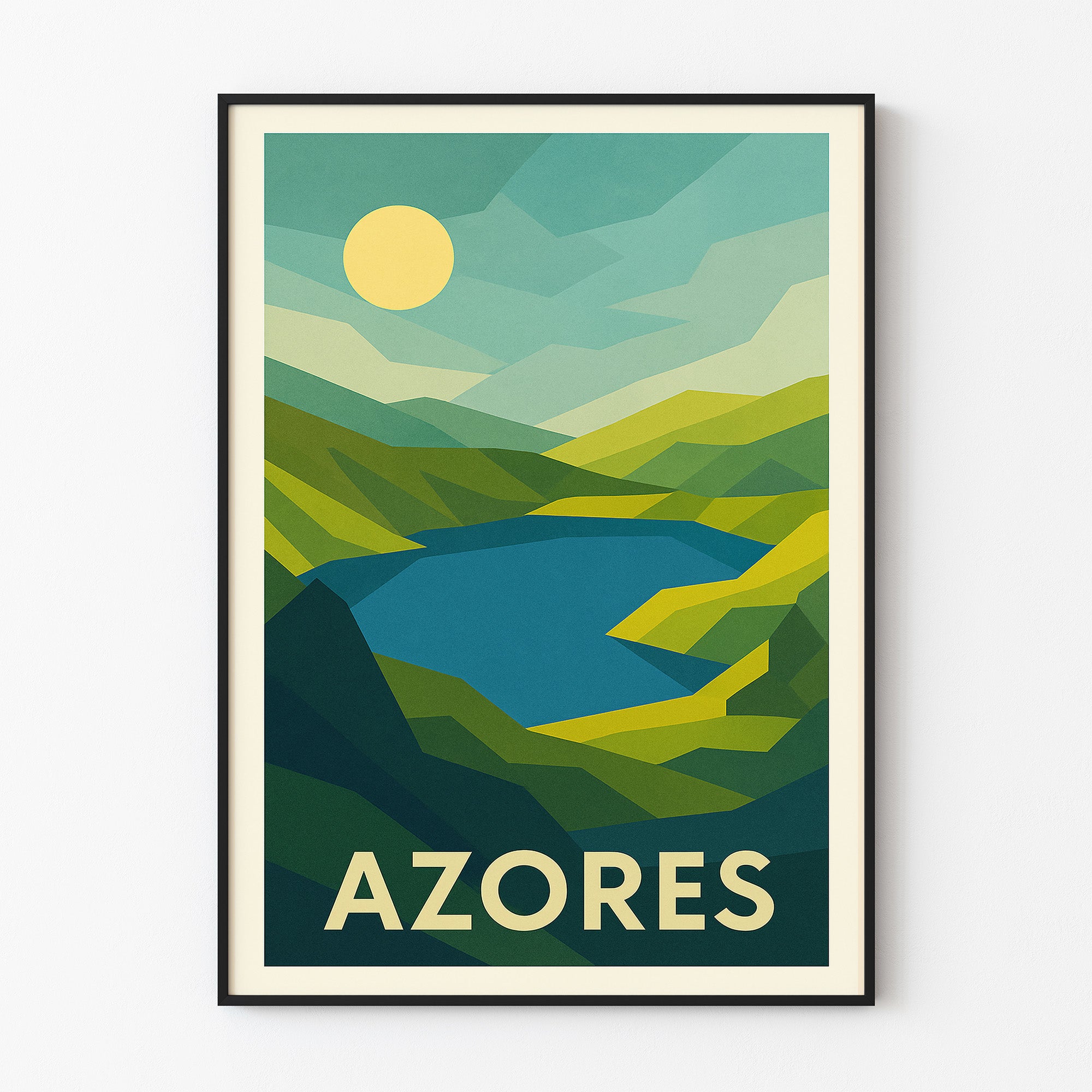 Azores graphic print