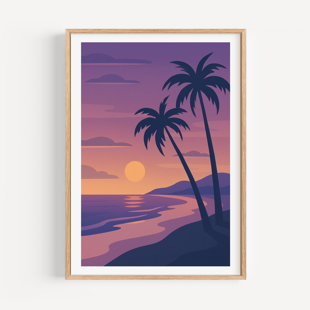 Beach graphic print