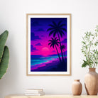 Beach graphic print
