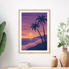 Beach graphic print