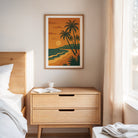 Beach graphic print