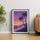 Beach graphic print