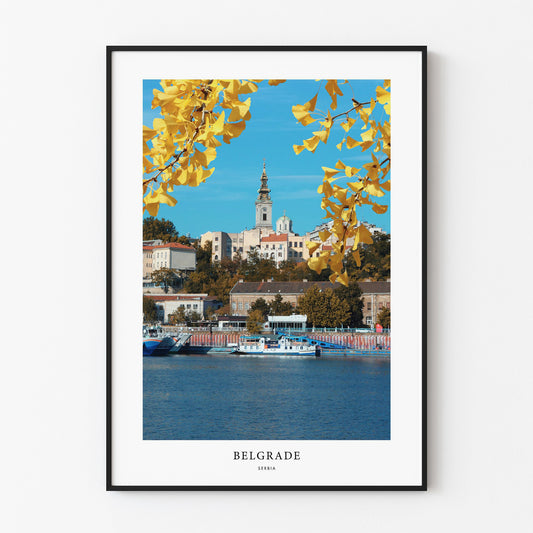 Belgrade Travel Poster