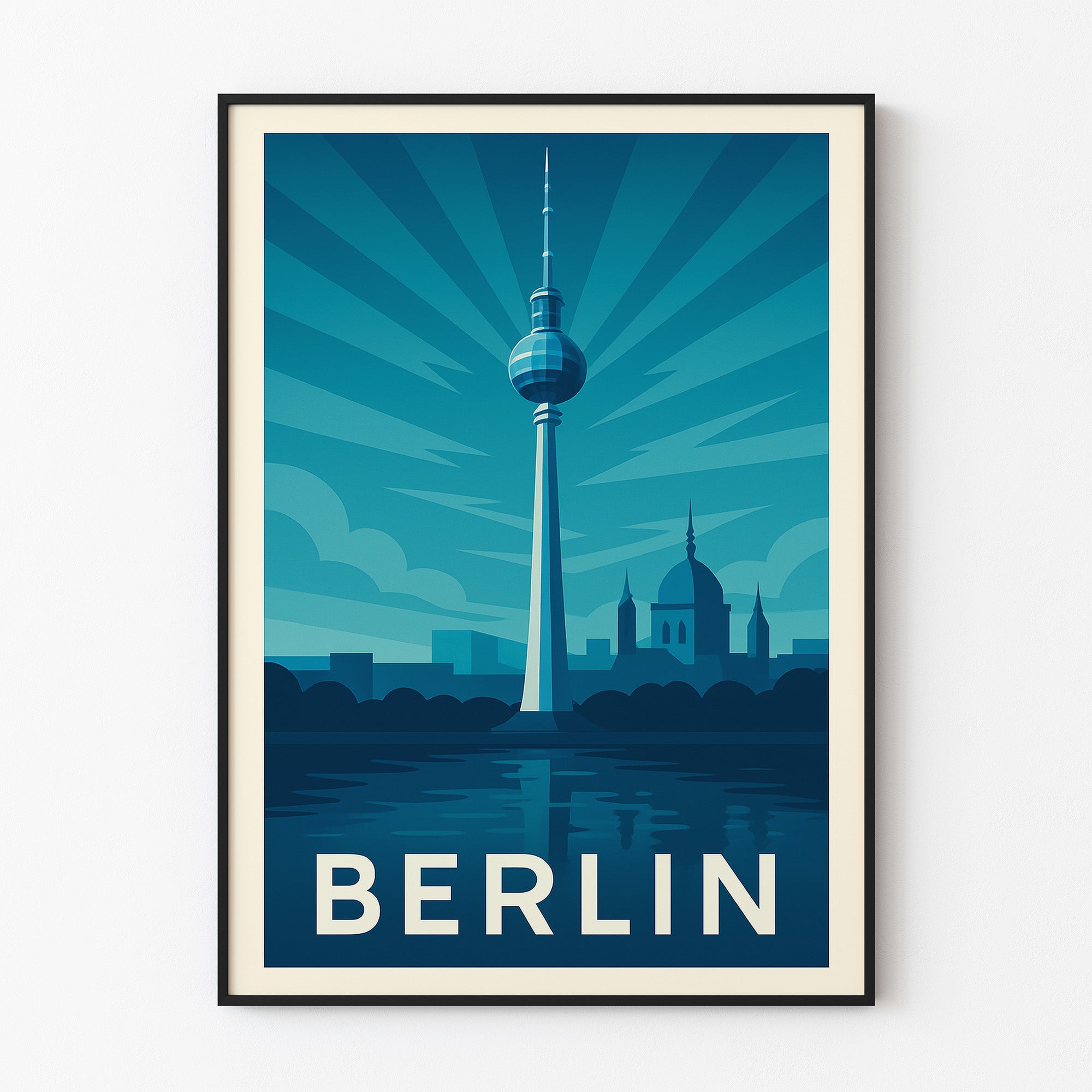 Berlin graphic print