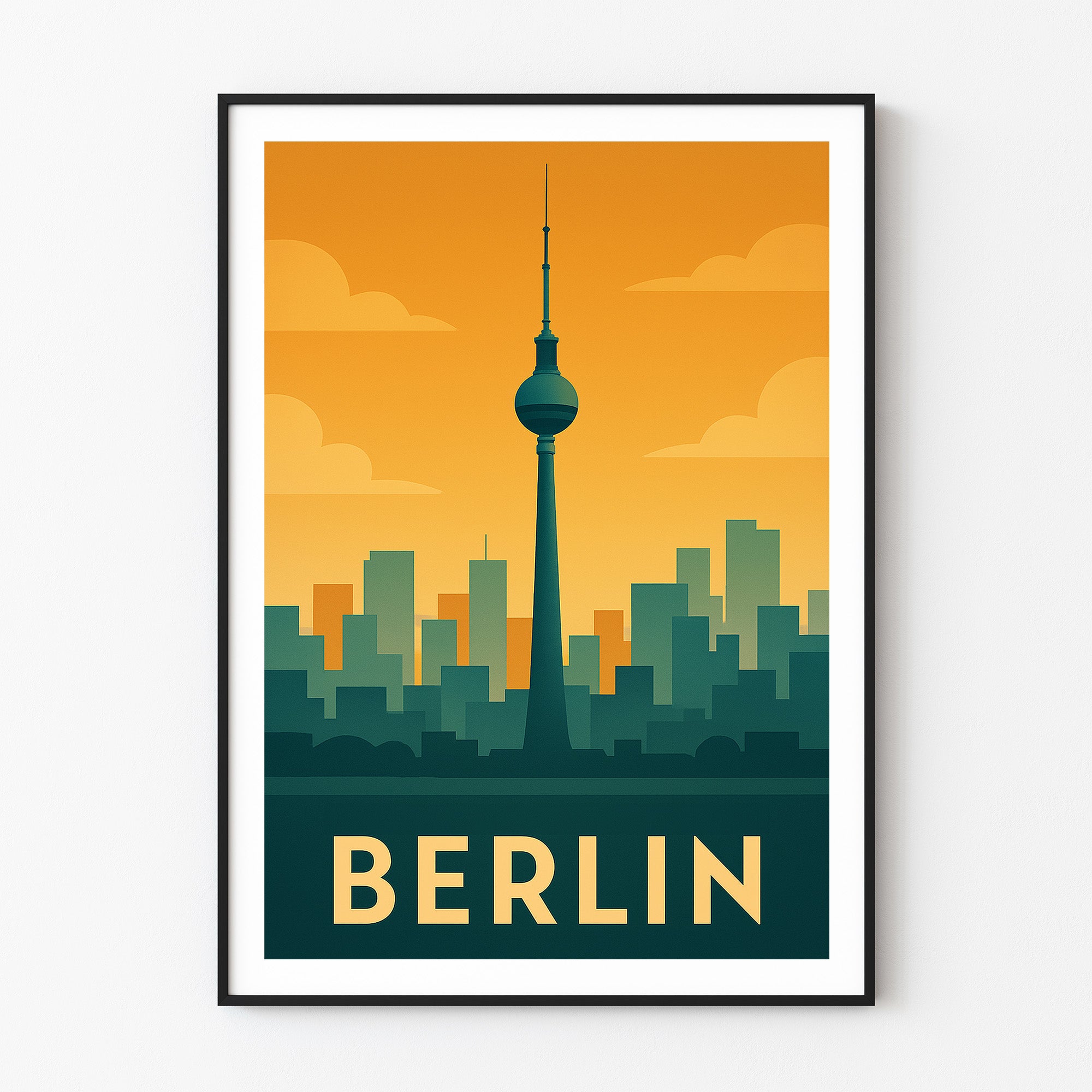 Berlin graphic print