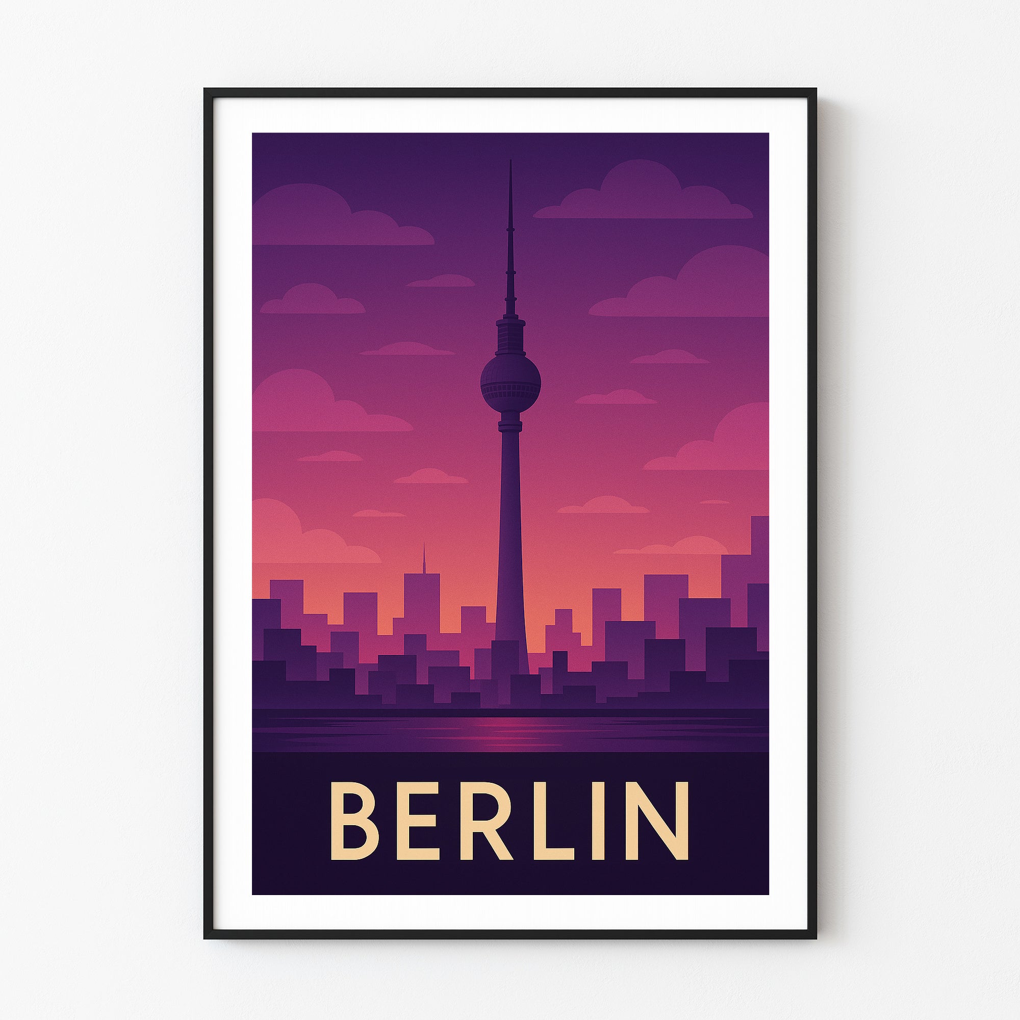 Berlin graphic print