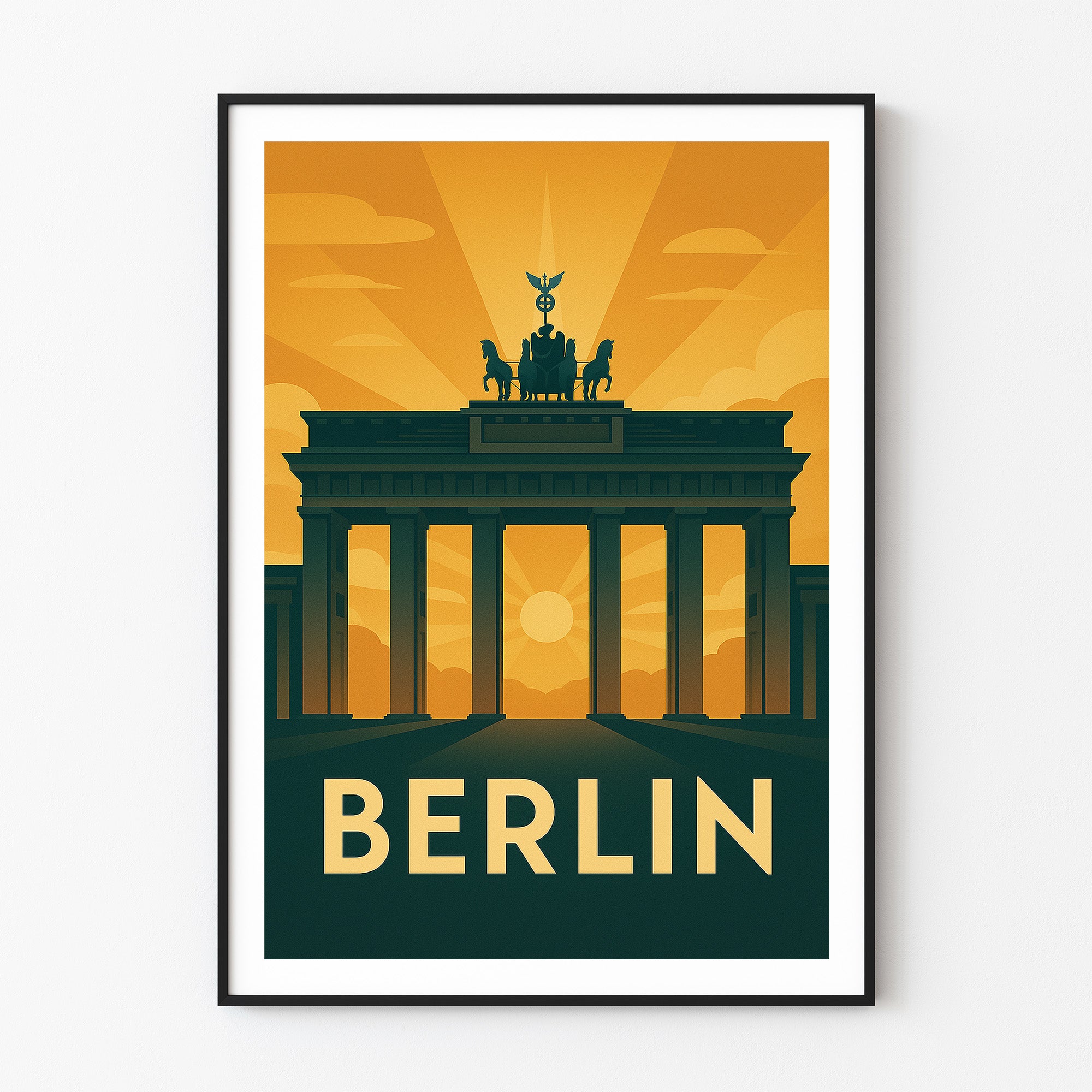 Berlin graphic print