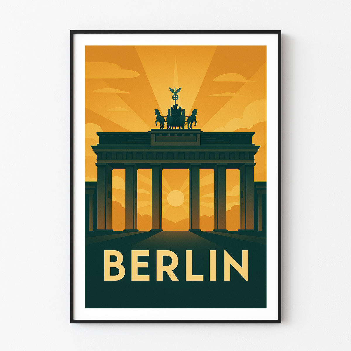 Berlin graphic print