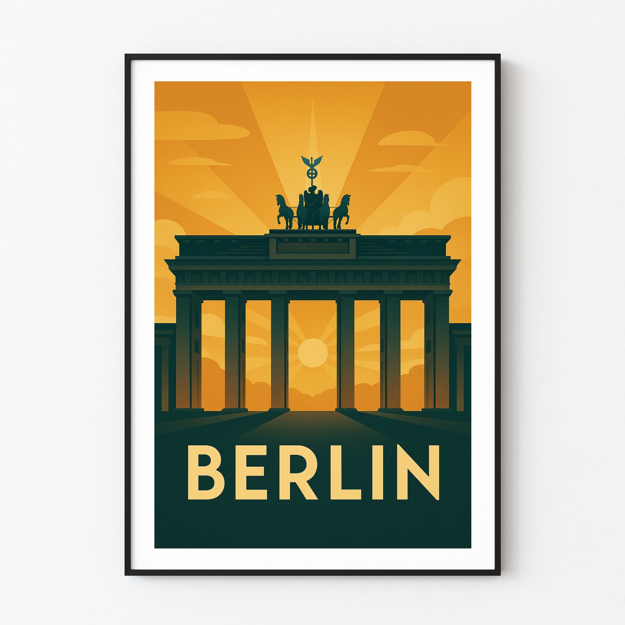 Berlin graphic print