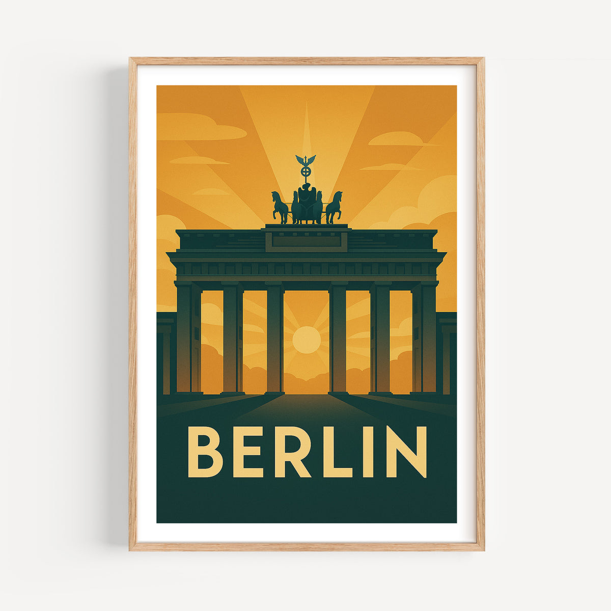 Berlin graphic print