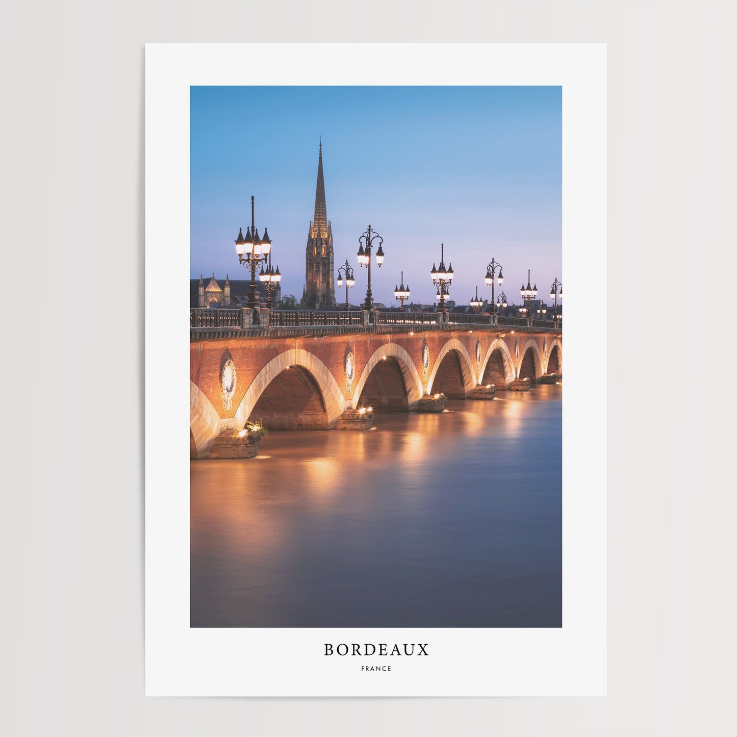 Bordeaux Travel Poster