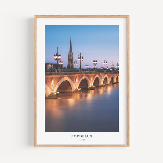 Bordeaux Travel Poster