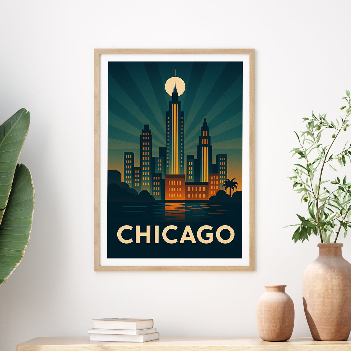 Chicago graphic print