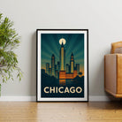 Chicago graphic print
