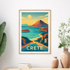 Crete graphic print