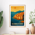 Dubrovnik graphic print