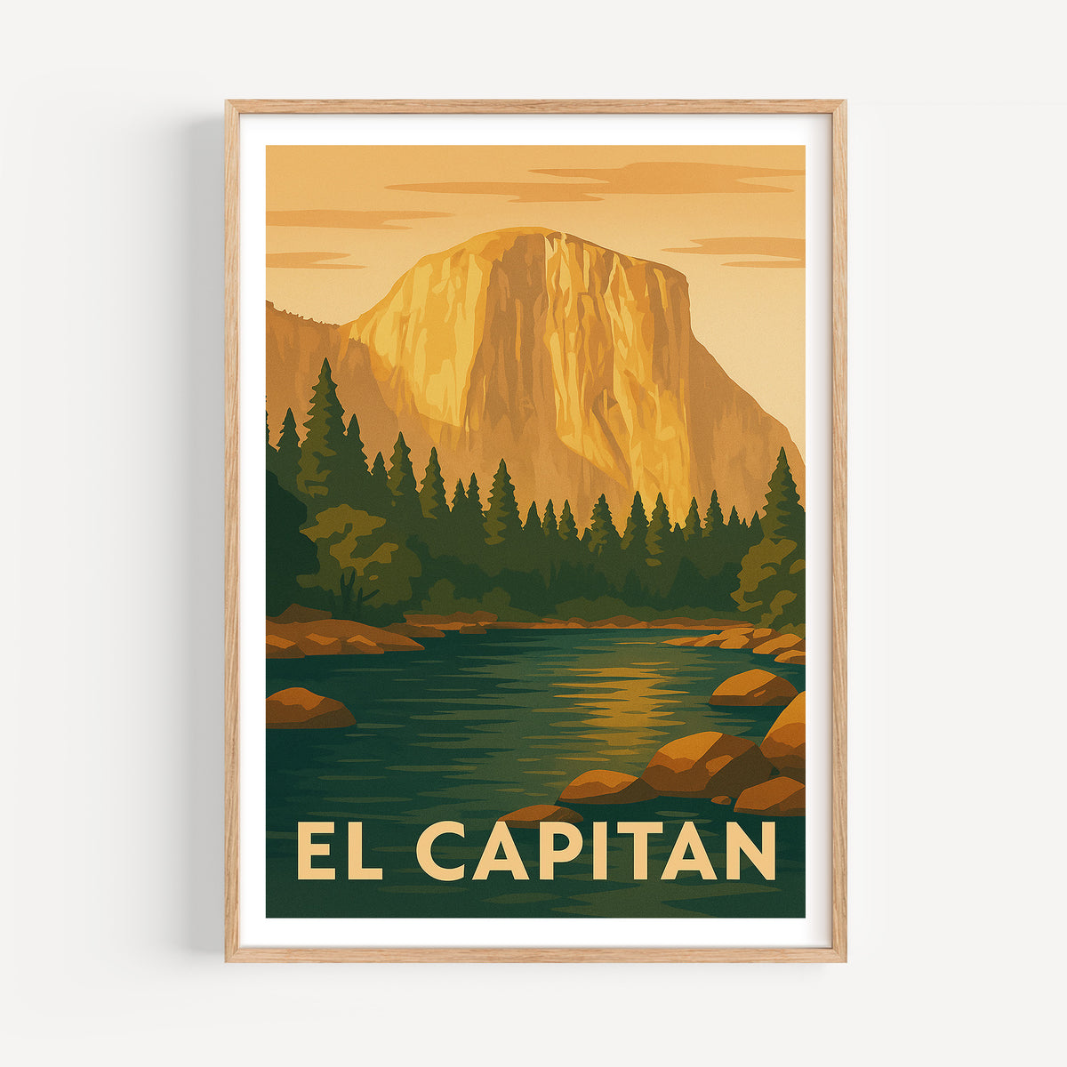 El Capitan graphic print